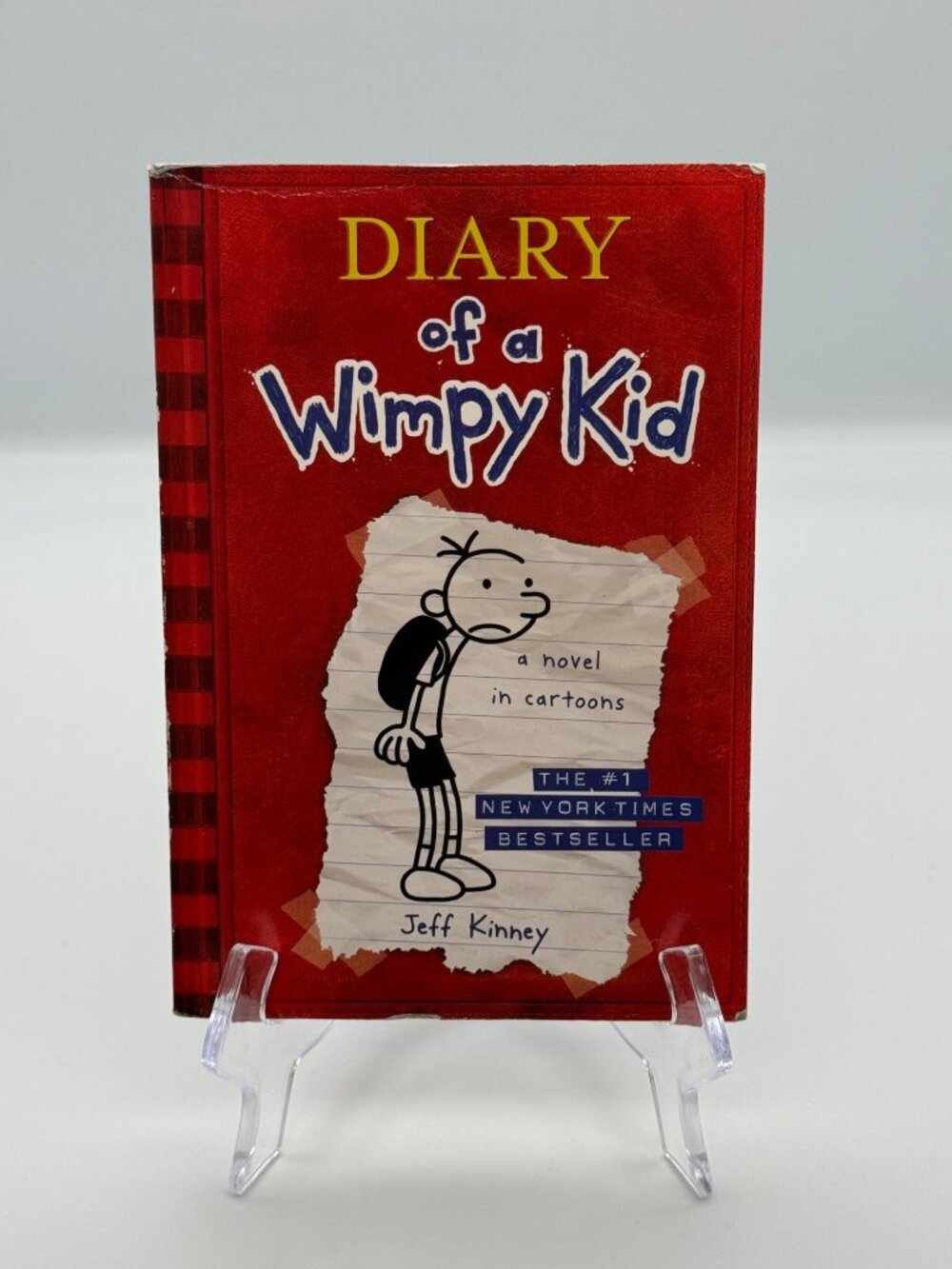 Diary of a Wimpy Kid by Jeff Kinney 2007 Amulet Books Paperback Cartoon Novel